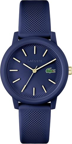 Lacoste.12.12 Women's 3H Quartz Watch, Silicone Strap, Contemporary, Stylish - Premium Fashion Timepiece - Gift for Her, 36mm in Saudi Arabia
