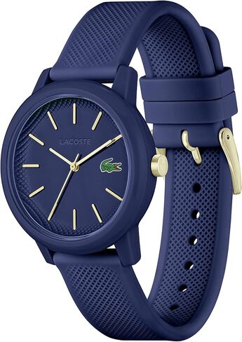 Lacoste.12.12 Women's 3H Quartz Watch, Silicone Strap, Contemporary, Stylish - Premium Fashion Timepiece - Gift for Her, 36mm in Saudi Arabia