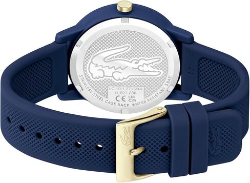 Lacoste.12.12 Women's 3H Quartz Watch, Silicone Strap, Contemporary, Stylish - Premium Fashion Timepiece - Gift for Her, 36mm in Saudi Arabia