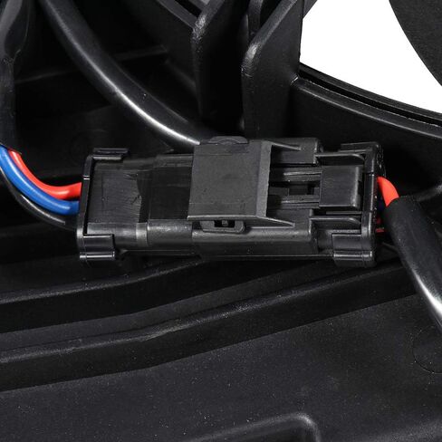 Cooling Fan Assembly Compatible with 1999-2004 for Chrysler for 300M 3.5L 2000-2004 for Dodge for Intrepid 3.5L, Black Radiator Fan Direct Fit Replacement for Engine Cooling Fan in Saudi Arabia