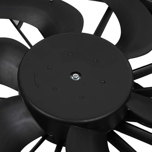 Cooling Fan Assembly Compatible with 2005-2010 for Ford for Mustang 4.6L 2005-2010 for Ford for Mustang 4.0L, Black Radiator Fan Direct Fit Replacement for Engine Cooling Fan in Saudi Arabia
