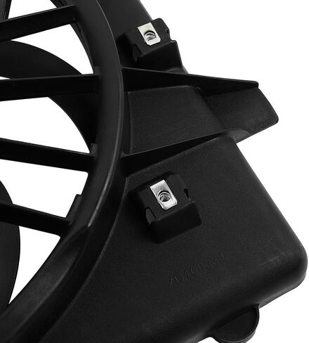 Cooling Fan Assembly Compatible with 2005-2010 for Ford for Mustang 4.6L 2005-2010 for Ford for Mustang 4.0L, Black Radiator Fan Direct Fit Replacement for Engine Cooling Fan in Saudi Arabia