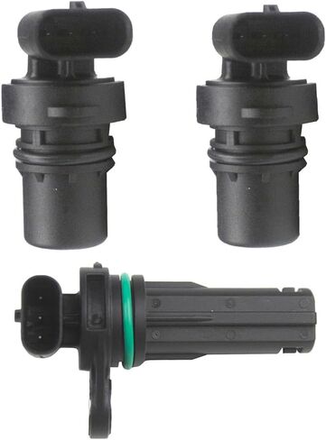 3X Crankshaft + Camshaft Position Sensor kit (Only fit 2.4L Engine) for 2015-2021 Jeep Renegade; 2015-2017 Chrysler 200; 2013-2016 Dodge Dart; 2015-2022 Promaster City in Saudi Arabia