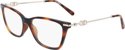 إطارات Ferragamo للنساء Sf2891 مقاس 54 مم، بني in Saudi Arabia