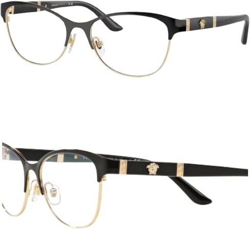 VERSACE VE1233Q OVAL HEART Shape Eyeglass with Luxury Eyewear kit in Saudi Arabia