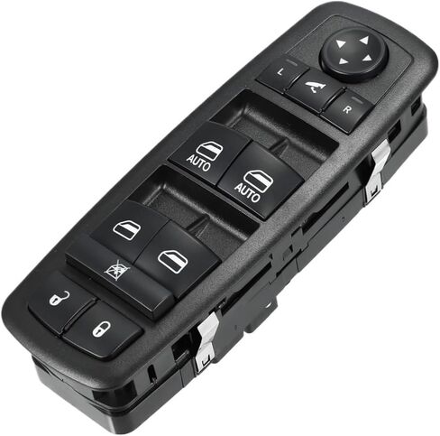 Front Left Driver Side Master Power Window Switch 11 Pin Compatible With Jeep Cherokee 2015-2022 Replace 68271208AB 68271208AA in Kuwait
