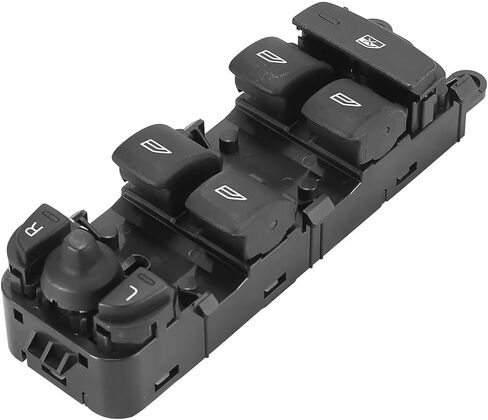 مفتاح نافذة الطاقة الجانبي للسائق الرئيسي متوافق مع Land Rover LR2 2011-2015 Range Rover Sport 2010-2013 LR4 2010-2016 AH22-14540-AC in Kuwait