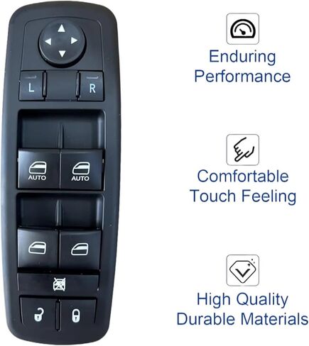 Power Window Master Switch Compatible With Jeep Grand Cherokee 2011-2013 Dodge Durango 2011-2013 OE# 68030823AE 68030823AB in Kuwait