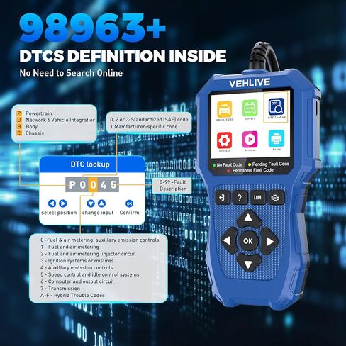 أداة قياس تشخيص نظام الدراجات النارية، ماسح ضوئي Moto Obd2 مع اختبار الجهد الكهربي، قارئ رمز خطأ الدراجة النارية مع اختبار سريع متوافق مع Yamaha، Honda، Kawasaki، Generation، KYMCO، SYM in Kuwait