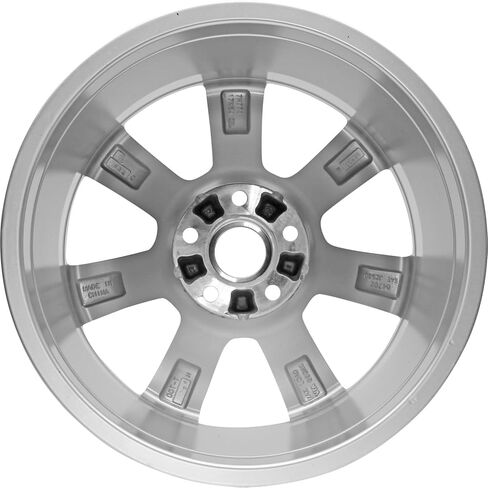 حافة عجلة جديدة من سبائك الألومنيوم الفضية مقاس 17 × 8 بوصة مقاس 17 بوصة لكاديلاك ATS 2013 2014 2015 2016 | ALY04702U20N in Saudi Arabia