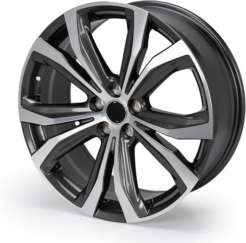 حافة عجلة ألومنيوم مقاس 20 × 8 بوصة متوافقة مع RX350 RX450H RX350L RX450HL 2016-2022، حافة رمادية بديلة مباشرة أمامية أو خلفية in Saudi Arabia