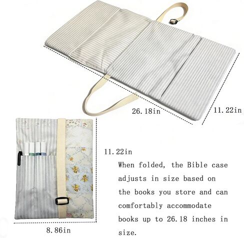 Bible Cover Case for Women,Bible Bag,Bible Study Supplies,Book Lovers Gifts for Women Readers in Saudi Arabia
