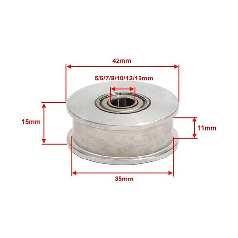 Wheel XL25 Tooth Steel Black Wheel Bearing Tooth Width 11 Idler Pulley Bore 5/6/7/8/10/12/15mm(8mm,Without Teeth) in Saudi Arabia