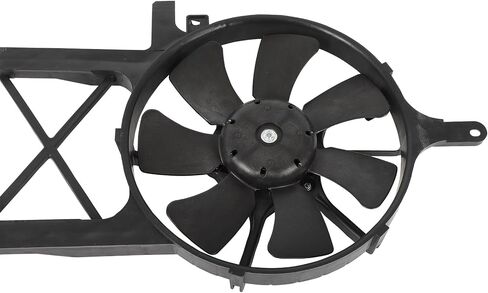 مجموعة مروحة تبريد الرادياتير متوافقة مع 2009-2015 لنيسان لـ Xterra 4.0L 2007-2019 لـ Frontier 4.0L، استبدال مروحة الرادياتير السوداء لمروحة تبريد المحرك in Saudi Arabia