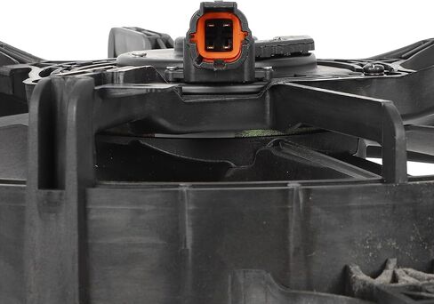 مجموعة مروحة تبريد الرادياتير متوافقة مع 2009-2015 لنيسان لـ Xterra 4.0L 2007-2019 لـ Frontier 4.0L، استبدال مروحة الرادياتير السوداء لمروحة تبريد المحرك in Saudi Arabia
