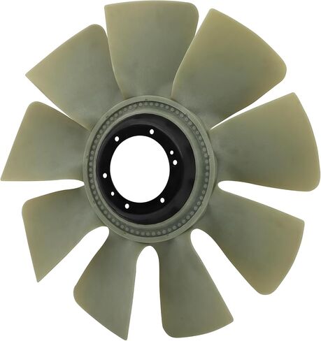 Cooling Fan Assembly Compatible with 2007-2009 for Dodge for Ram 2500 6.7L 2007-2009 for Dodge for Ram 3500 6.7L, Black Radiator Fan Direct Fit Replacement for Engine Cooling Fan Blade in Saudi Arabia