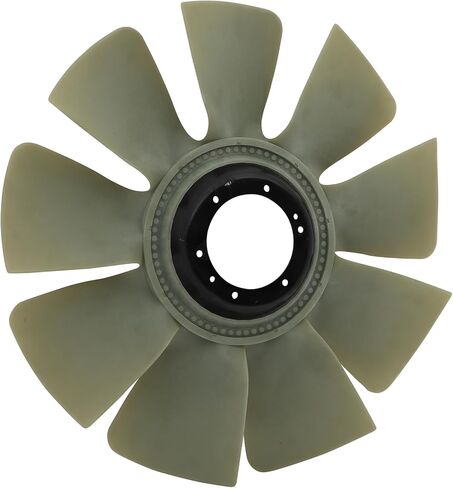 Cooling Fan Assembly Compatible with 2007-2009 for Dodge for Ram 2500 6.7L 2007-2009 for Dodge for Ram 3500 6.7L, Black Radiator Fan Direct Fit Replacement for Engine Cooling Fan Blade in Saudi Arabia