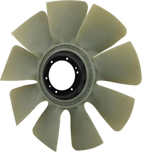 Cooling Fan Assembly Compatible with 2007-2009 for Dodge for Ram 2500 6.7L 2007-2009 for Dodge for Ram 3500 6.7L, Black Radiator Fan Direct Fit Replacement for Engine Cooling Fan Blade in Saudi Arabia