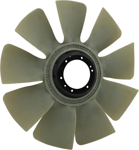 Cooling Fan Assembly Compatible with 2007-2009 for Dodge for Ram 2500 6.7L 2007-2009 for Dodge for Ram 3500 6.7L, Black Radiator Fan Direct Fit Replacement for Engine Cooling Fan Blade in Saudi Arabia