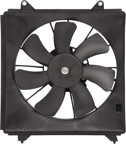 Radiator Cooling Fan Assembly Compatible with 2013-2017 for Honda for Accord 3.5L, Black Radiator Fan Direct Fit Replacement for Engine Cooling Fan in Saudi Arabia