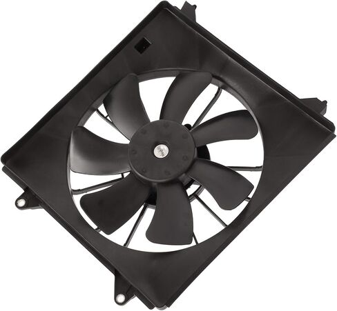 Radiator Cooling Fan Assembly Compatible with 2013-2017 for Honda for Accord 3.5L, Black Radiator Fan Direct Fit Replacement for Engine Cooling Fan in Saudi Arabia