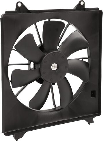 Radiator Cooling Fan Assembly Compatible with 2013-2017 for Honda for Accord 3.5L, Black Radiator Fan Direct Fit Replacement for Engine Cooling Fan in Saudi Arabia