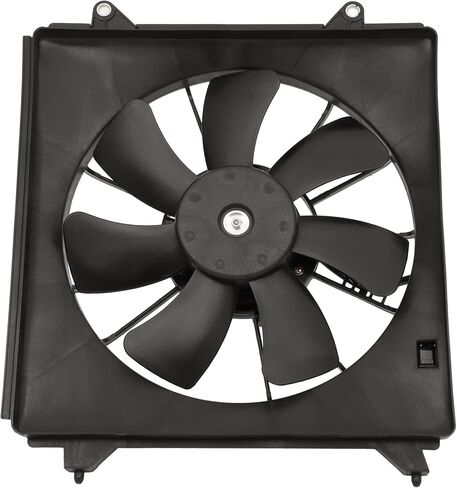 Radiator Cooling Fan Assembly Compatible with 2013-2017 for Honda for Accord 3.5L, Black Radiator Fan Direct Fit Replacement for Engine Cooling Fan in Saudi Arabia