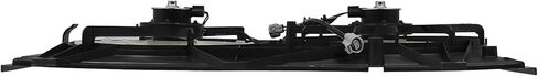 مجموعة مروحة التبريد متوافقة مع 2007-2011 لسيارة Toyota for Camry 3.5L 2007-2012 لسيارة Lexus لـ ES350 3.5L، مروحة مشعاع باللونين الأبيض والأسود مناسبة مباشرة للاستبدال لمروحة تبريد المحرك in Saudi Arabia