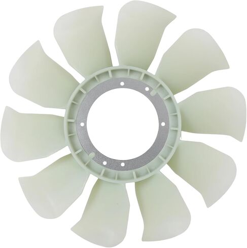 Cooling Fan Assembly Compatible with 2012-2019 for Nissan for NV3500 4.0L 2005-2015 for Nissan for Xterra 4.0L, White Radiator Fan Direct Fit Replacement for Engine Cooling Fan Blade in Saudi Arabia