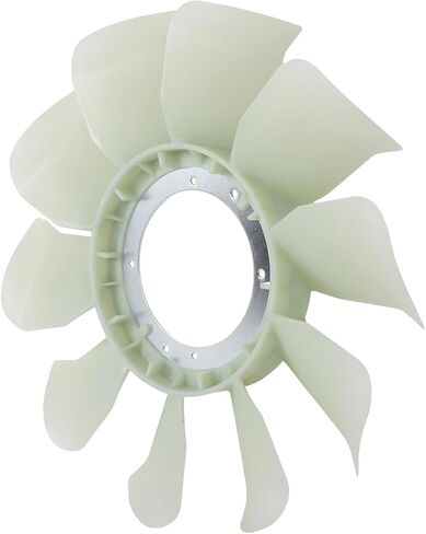 Cooling Fan Assembly Compatible with 2012-2019 for Nissan for NV3500 4.0L 2005-2015 for Nissan for Xterra 4.0L, White Radiator Fan Direct Fit Replacement for Engine Cooling Fan Blade in Saudi Arabia