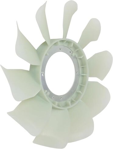 Cooling Fan Assembly Compatible with 2012-2019 for Nissan for NV3500 4.0L 2005-2015 for Nissan for Xterra 4.0L, White Radiator Fan Direct Fit Replacement for Engine Cooling Fan Blade in Saudi Arabia