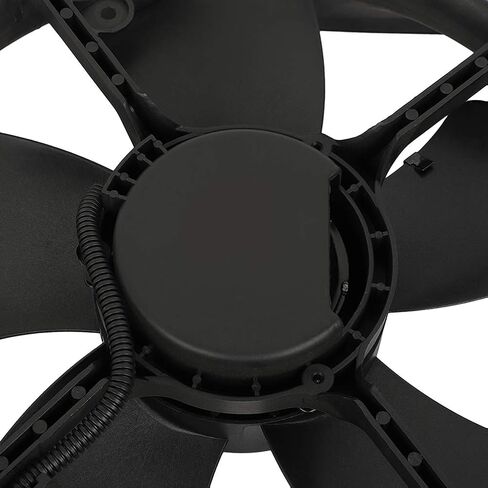 Radiator Cooling Fan Assembly Compatible with 2002-2005 for Kia for Sedona 3.5L, Black Radiator Fan Direct Fit Replacement for Engine Cooling Fan in Saudi Arabia