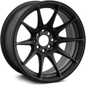 عجلات XXR 527 18 X 8.75 نمط الترباس 5-100/5-4.5، الإزاحة: 35 أسود مسطح 73.1 ملم تجويف المحور in Kuwait