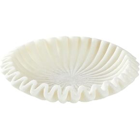 وعاء ديكور رخامي، أوعية حرفية حديثة لديكور المنزل، وصينية مجوهرات، ووعاء فواكه مزخرف لمنضدة المطبخ، ووعاء مفاتيح أنيق، وصينية زينة عيد الميلاد. in Kuwait