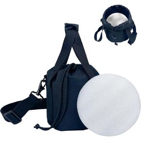 حقيبة وضع الكرة مع حزام كتف قابل للتعديل، مقبض مريح وبطانة إسفنجية، حقيبة حمل كرة محمولة يمكنها حمل الكرة بوزن 6-16 رطل in Kuwait