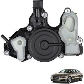 PCV Valve Engine Crankcase Vent Oil Separator 06K103495 Compatible with Audi A3 Quattro A4 A5 A6 A7 Q3 TT Q7 2015-2018, Volkswagen Golf Jetta Passat Bettle 1.8T 2.0T Replace OE 06K013495AA in Kuwait