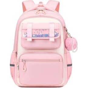 حقيبة ظهر للبنات، حقيبة مدرسية للأطفال الابتدائية، حقيبة ظهر للفتيات في سن المراهقة للطلاب المتوسطين، حقيبة كتب كاواي للأعمار من 6 إلى 12 عامًا ستارفال أرجواني in Kuwait