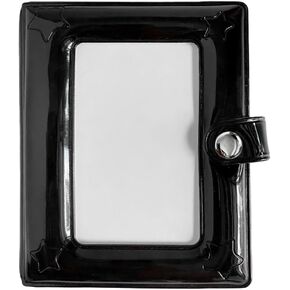 ألبوم صور صغير مقاس 2x3 بوصة، حافظة بطاقات صور صغيرة Kpop، حامل بطاقات الصور لفيلم كاميرا Fujifilm Instax Polaroid Mini 40 جيبًا (فضي) in Kuwait