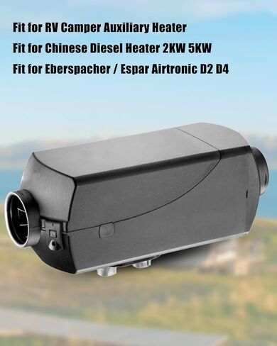 24mm Diesel Parking Heater Exhaust Muffler Silencer with Wall Flange Bend Connector Fit for Eberspacher/Espar Airtronic D2 D4, for Chinese Diesel Heater 2KW 5KW, RV, Camper, Truck in Saudi Arabia