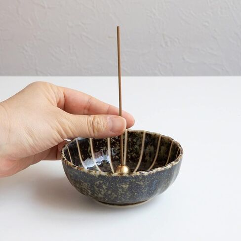 أعواد البخور التقليدية اليابانية من أسايو برائحة عطر خشب الأرز الياباني (40 جرام) للتأمل المسائي أو الاسترخاء أو اليوغا، صنع في اليابان - خشب الأرز الياباني 40 جرام in Kuwait