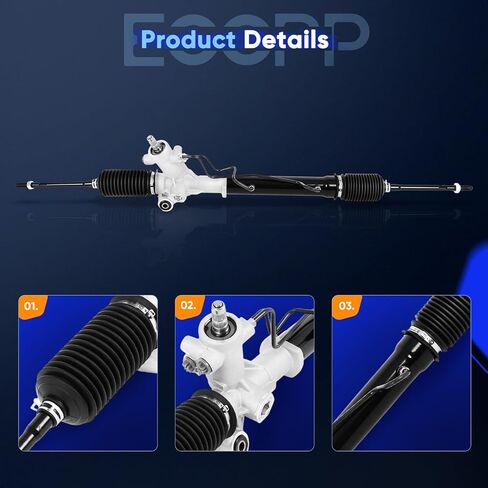 ECCPP Complete Power Steering Rack and Pinion Assembly Fit for 2001 2002 2003 for Toyota RAV4 44250-42120 in Saudi Arabia