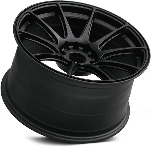 عجلات XXR 527 18 X 8.75 نمط الترباس 5-100/5-4.5، الإزاحة: 35 أسود مسطح 73.1 ملم تجويف المحور in Kuwait