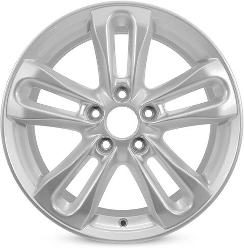 New Single 17" 17x7 Inch Alloy Wheel for 2006-2008 Honda Civic | OEM Design Replacement Rim | Silver Finish | Direct Fit - OE Stock Specs | 63901 63901A in Saudi Arabia