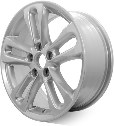 New Single 17" 17x7 Inch Alloy Wheel for 2006-2008 Honda Civic | OEM Design Replacement Rim | Silver Finish | Direct Fit - OE Stock Specs | 63901 63901A in Saudi Arabia