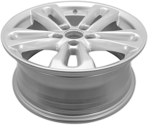 New Single 17" 17x7 Inch Alloy Wheel for 2006-2008 Honda Civic | OEM Design Replacement Rim | Silver Finish | Direct Fit - OE Stock Specs | 63901 63901A in Saudi Arabia