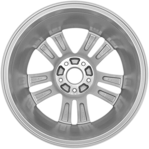 New Single 17" 17x7 Inch Alloy Wheel for 2006-2008 Honda Civic | OEM Design Replacement Rim | Silver Finish | Direct Fit - OE Stock Specs | 63901 63901A in Saudi Arabia