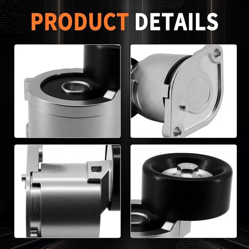 Belt Tensioner Fit for Kia Optima/Sorento 2016-2020, Sportage 2017-2020, for Hyundai Tucson 201-2020, Sonata 2015-2019, Santa Fe 2019-2020, Santa Fe Sport 2017-2018, OE# 252812GGB3 in Saudi Arabia