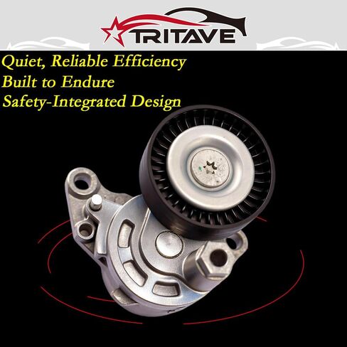 مجموعة شداد الحزام مع بكرة متوافقة مع Nissan Altima 2013-2018، Rogue 2014-2020،2.5L، OE# 119553TA0B،19553TA0A in Kuwait
