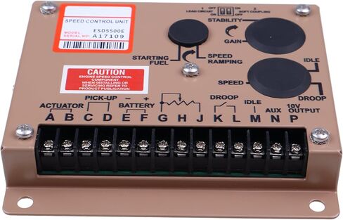 وحدة تحكم محافظ التحكم في سرعة المحرك ESD5500E متوافقة مع وحدة تحكم محافظ المولد ESD5500 in Saudi Arabia