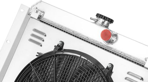 ALLOYWORKS 4 Row Radiator Shroud Fan Relay Kit For 1961-1969 Dodge D100 Pickup 2.8L 3.7L V8 Engine, OEM CU6169 in Saudi Arabia